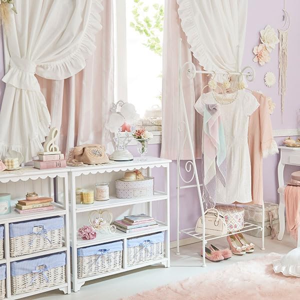 楽天市場】フリルバスケットチェスト（2杯・ブルー）/fille(フィーユ